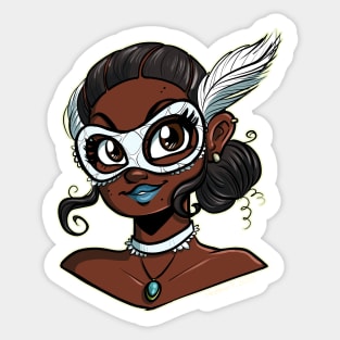 Masquerade Sticker